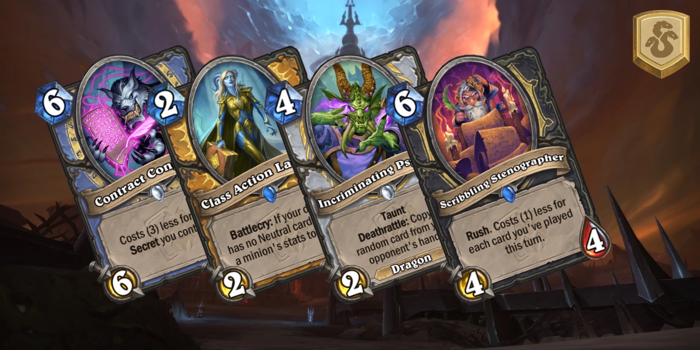 Our Thoughts On Maw And Disorder S Mage Paladin Priest Rogue Cards