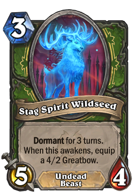 Stag Spirit Wildseed Card Image
