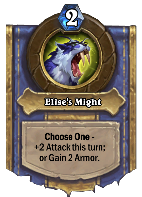 Elise's Might Card Image