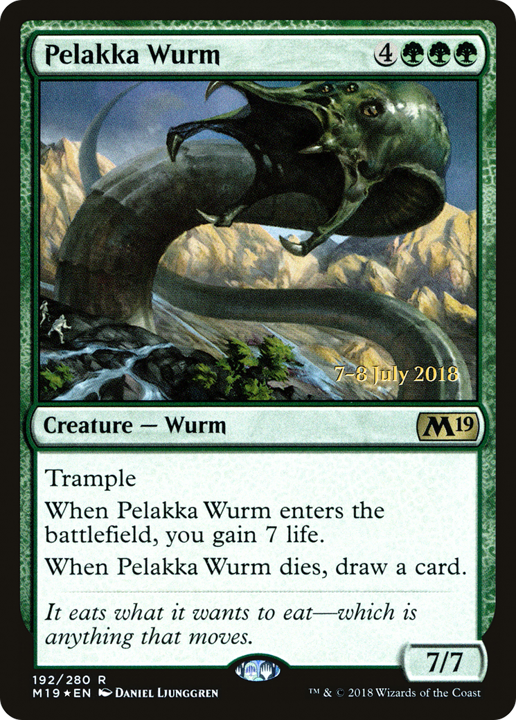 Pelakka Wurm Card Image
