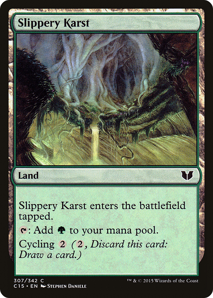 Slippery Karst Card Image