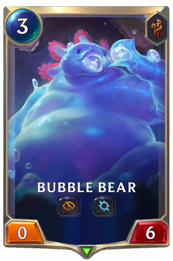 Bubble Bear Card Image