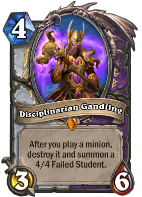 Disciplinarian Gandling Card Image