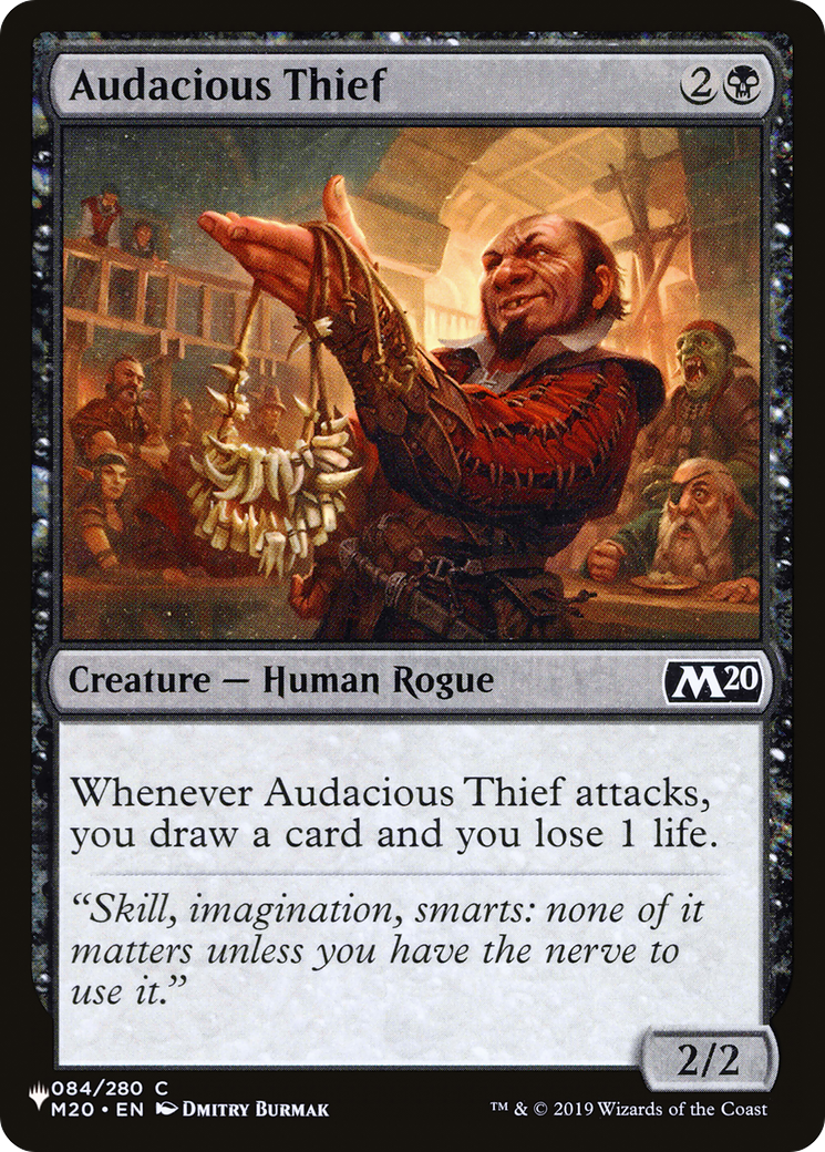 Audacious Thief Card Image