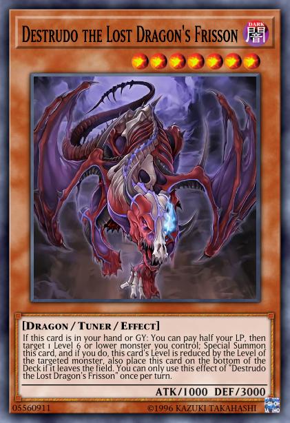 Destrudo the Lost Dragon's Frisson Card Image
