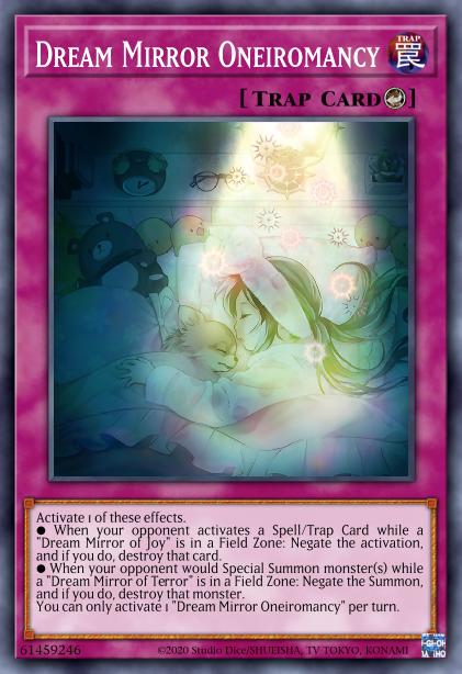 Dream Mirror Oneiromancy Card Image