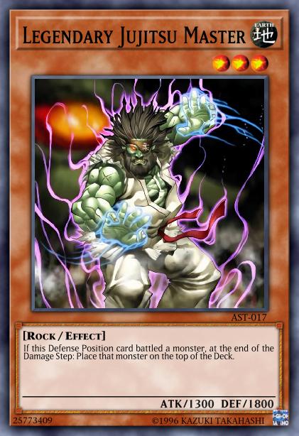 Legendary Jujitsu Master Card Image