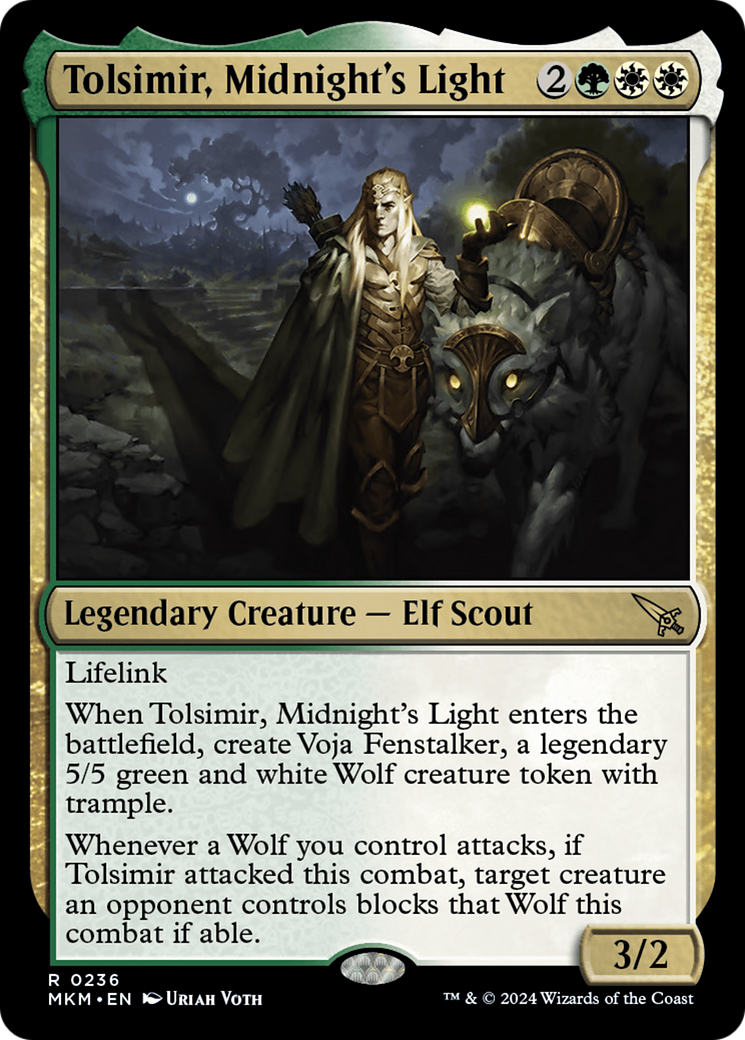 Tolsimir, Midnight's Light Card Image