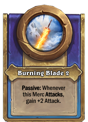 Burning Blade 2 Card Image