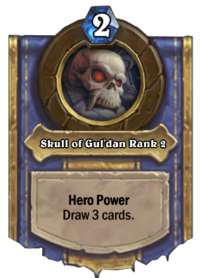Skull of Gul'dan Rank 2 Card Image