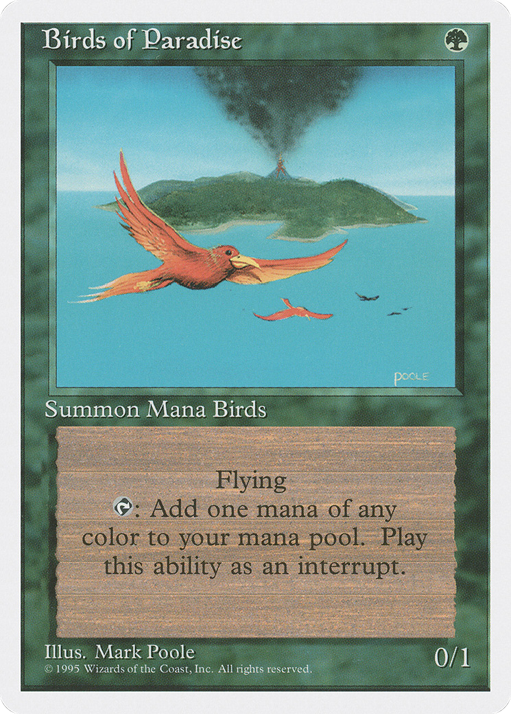 Birds of Paradise Card Image