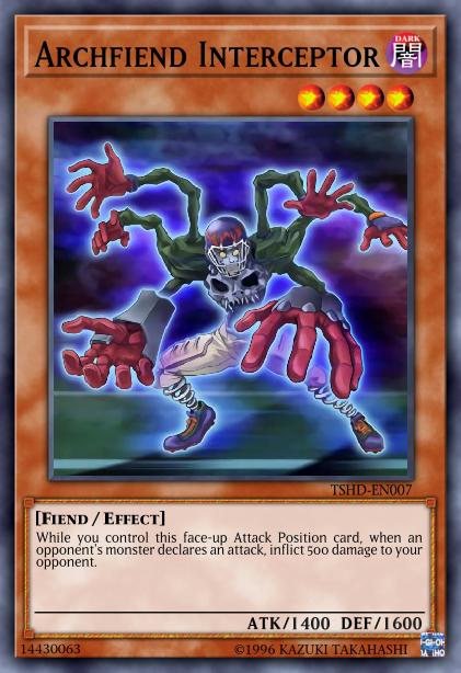 Archfiend Interceptor Card Image