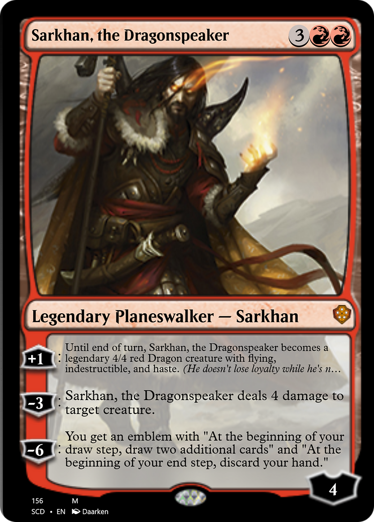 Sarkhan, the Dragonspeaker Card Image