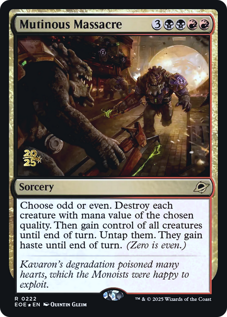 Mutinous Massacre Card Image