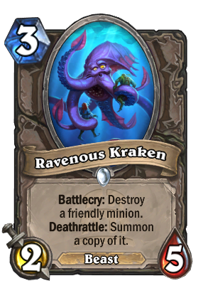 Ravenous Kraken Card Image