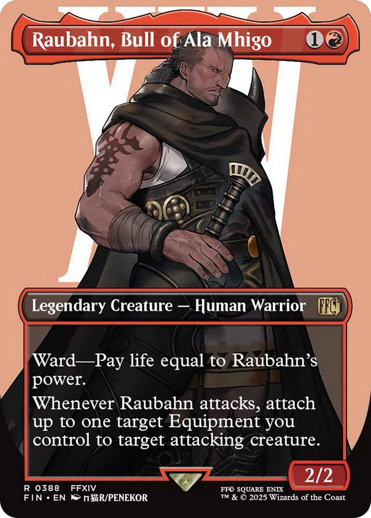 Raubahn, Bull of Ala Mhigo Card Image