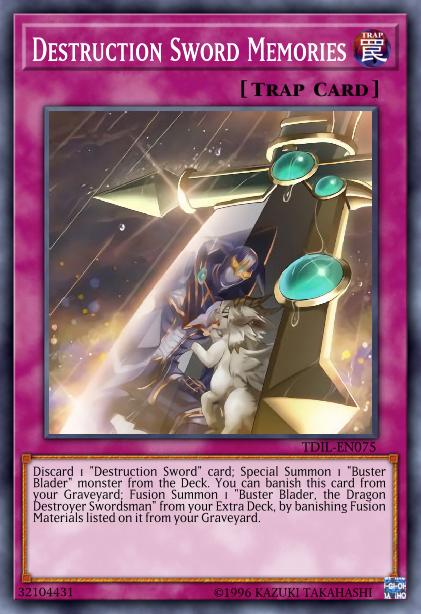 Destruction Sword Memories Card Image