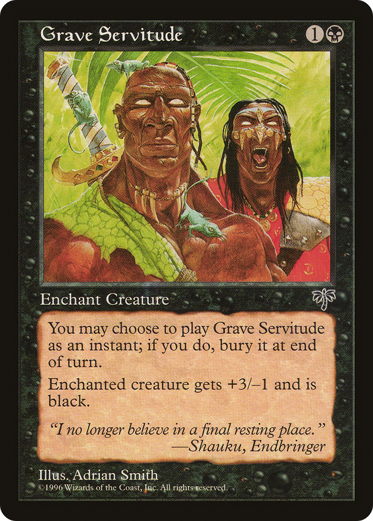 Grave Servitude Card Image