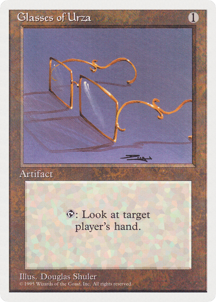 Glasses of Urza Card Image
