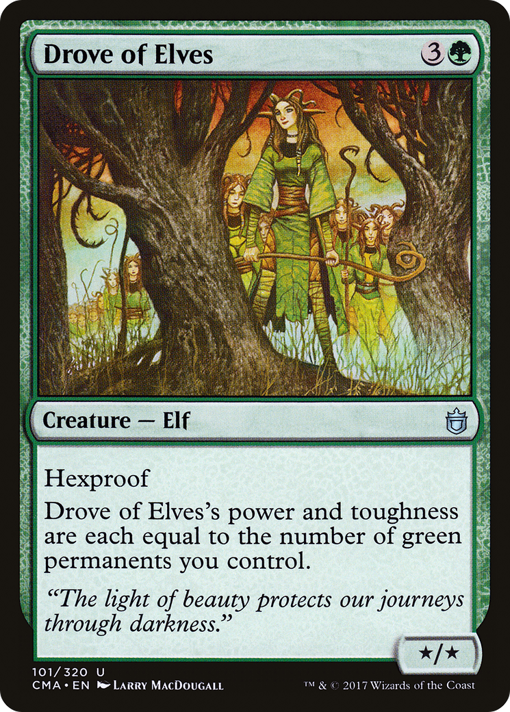 Drove of Elves Card Image