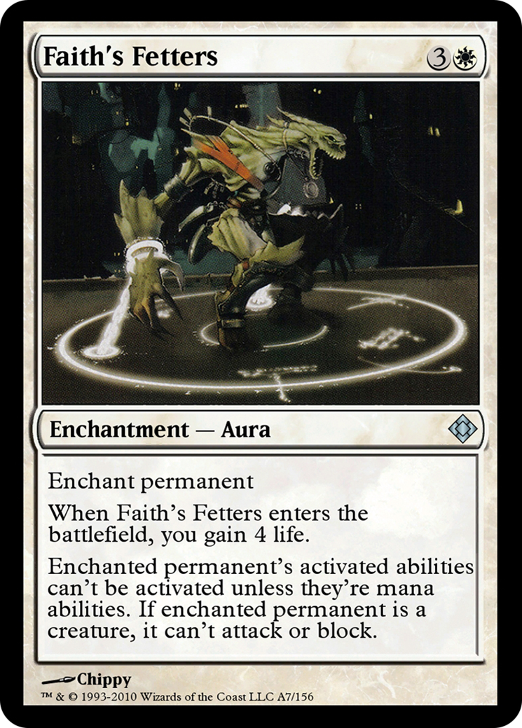 Faith's Fetters Card Image