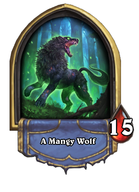 A Mangy Wolf Card Image