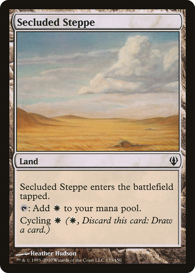 Secluded Steppe Card Image