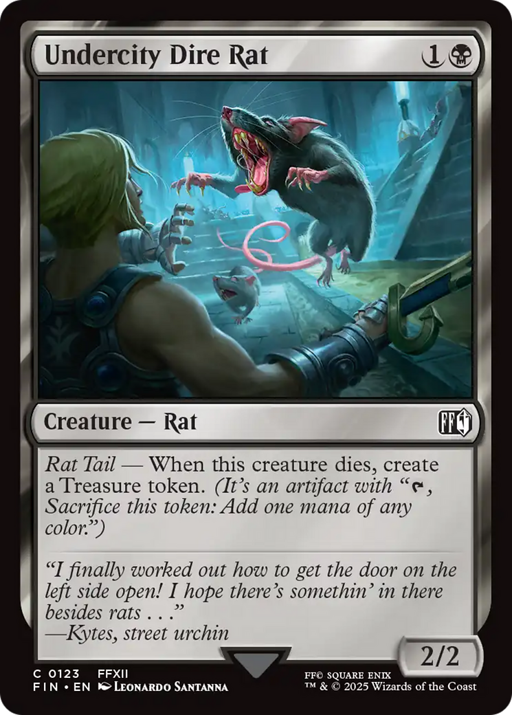 Undercity Dire Rat Card Image