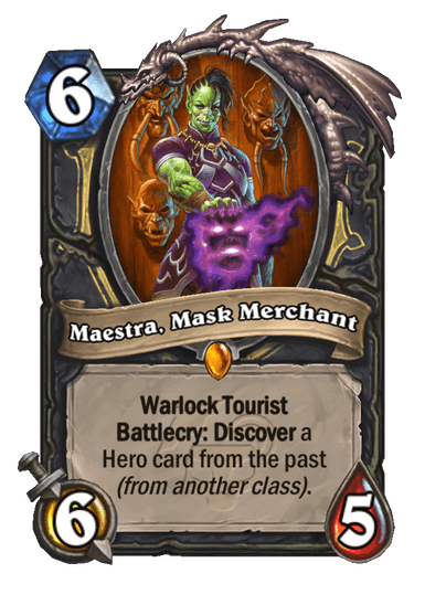 Maestra, Mask Merchant Card Image