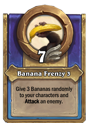 Banana Frenzy 3 Card Image