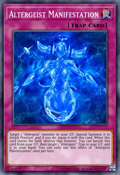 Altergeist Manifestation Card Image