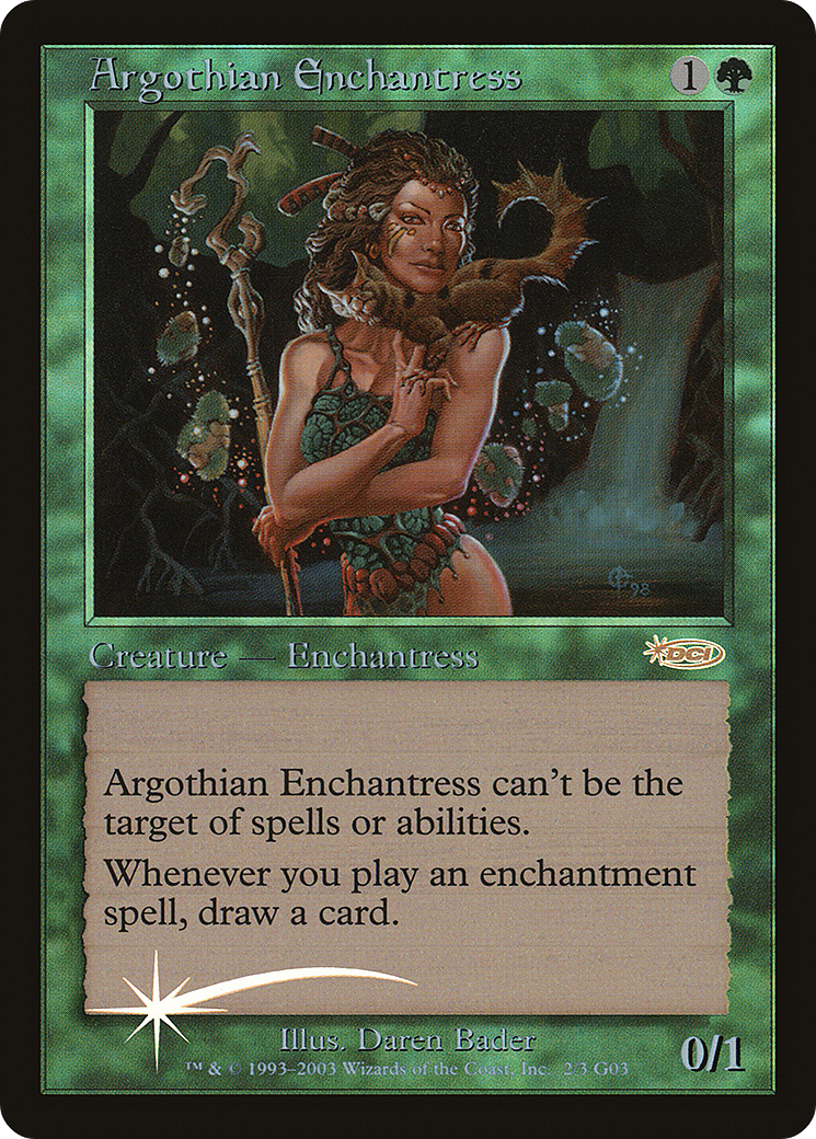 Argothian Enchantress Card Image