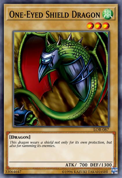 One-Eyed Shield Dragon Card Image