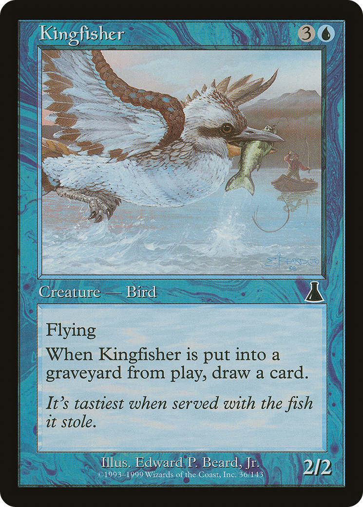 Kingfisher Card Image