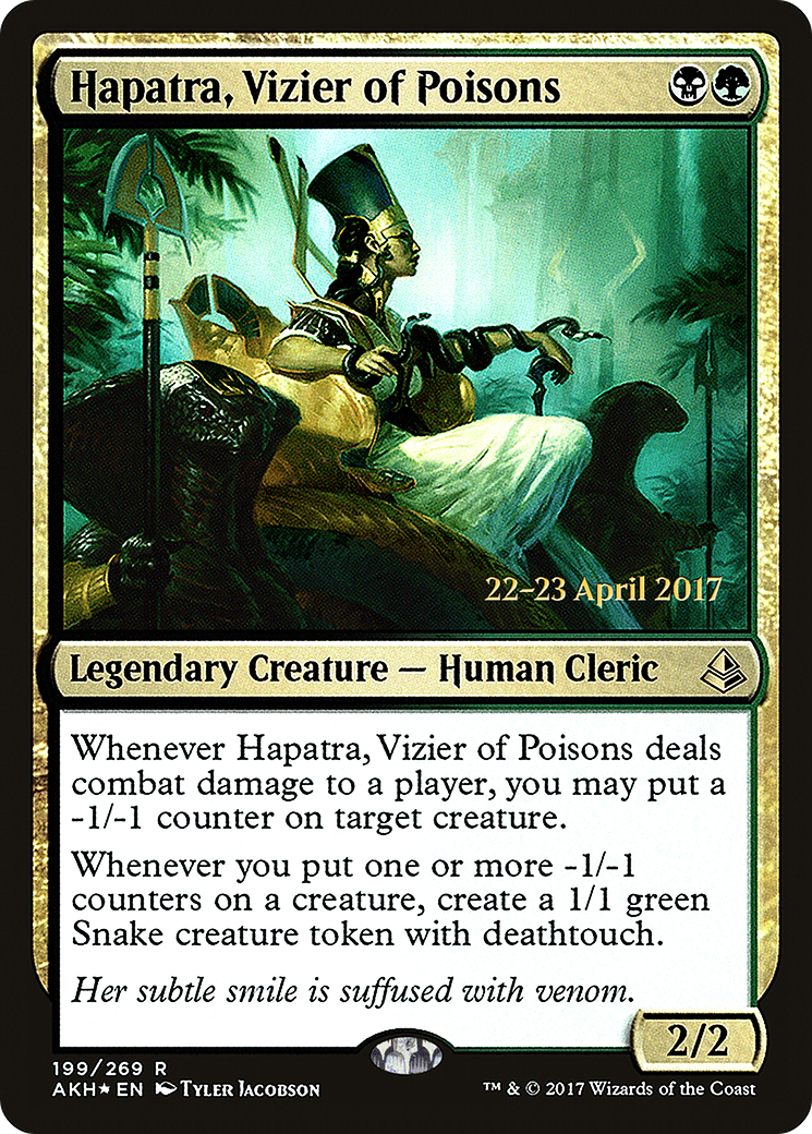 Hapatra, Vizier of Poisons Card Image