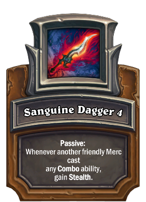Sanguine Dagger 4 Card Image
