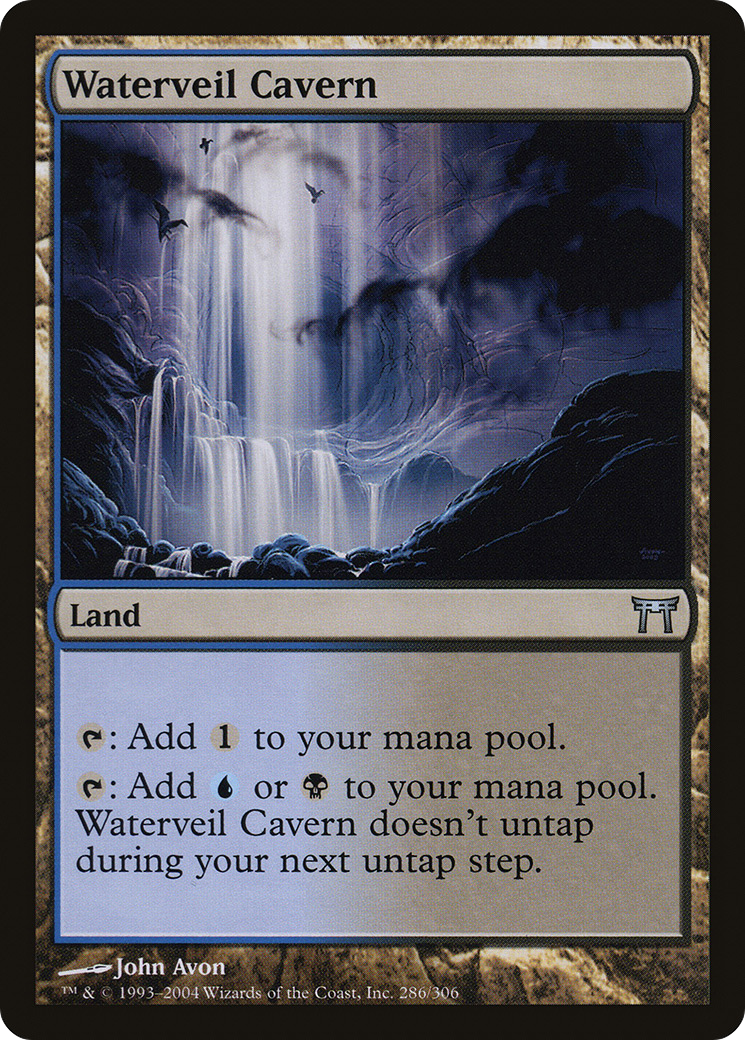 Waterveil Cavern Card Image