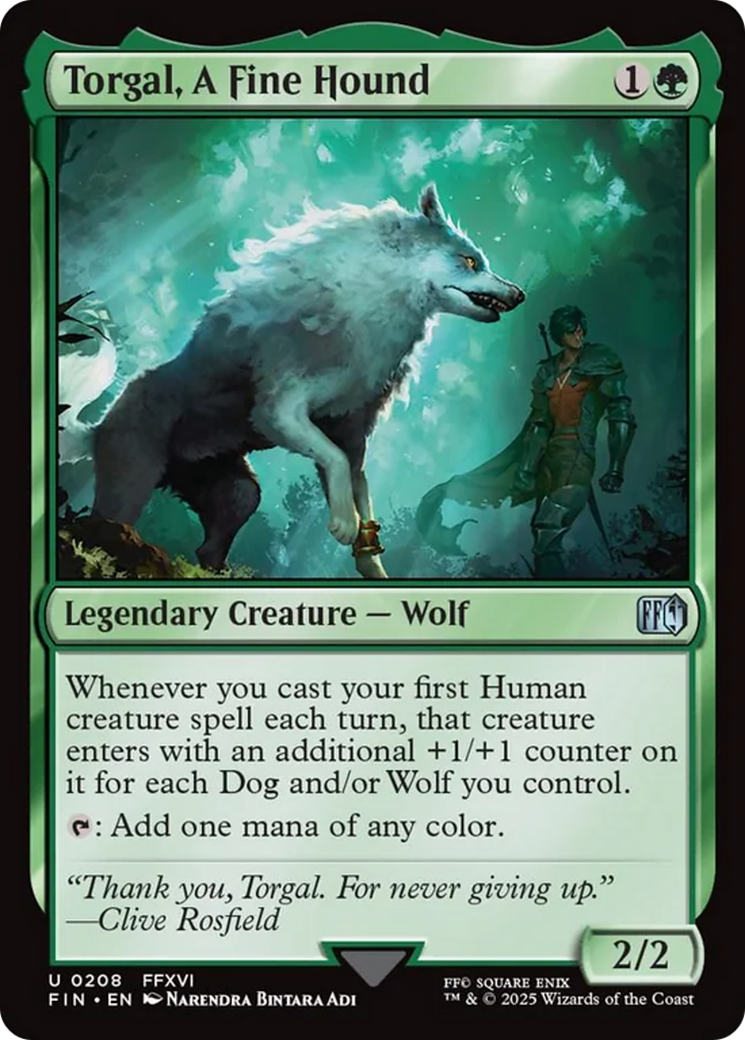 Torgal, A Fine Hound Card Image