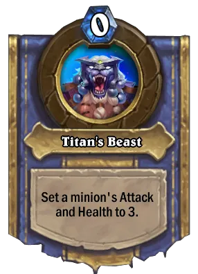 Titan's Beast Card Image