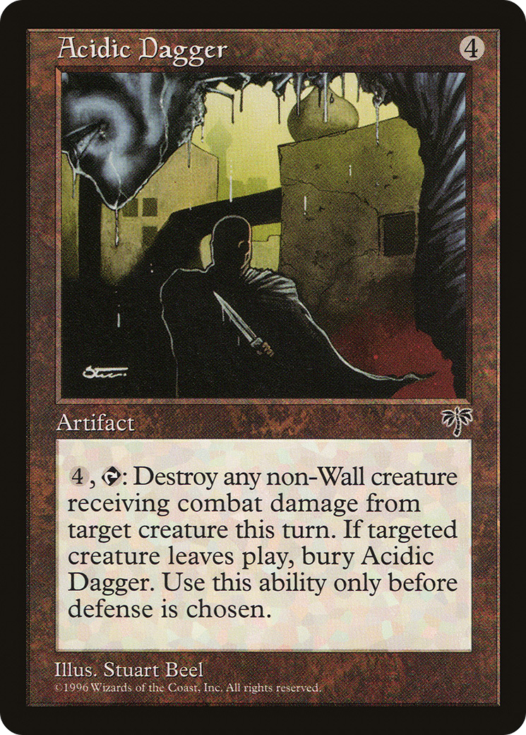 Acidic Dagger Card Image
