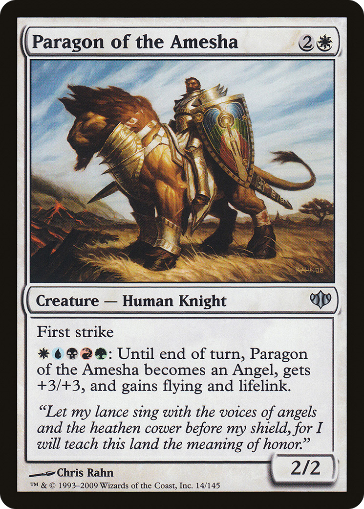 Paragon of the Amesha Card Image