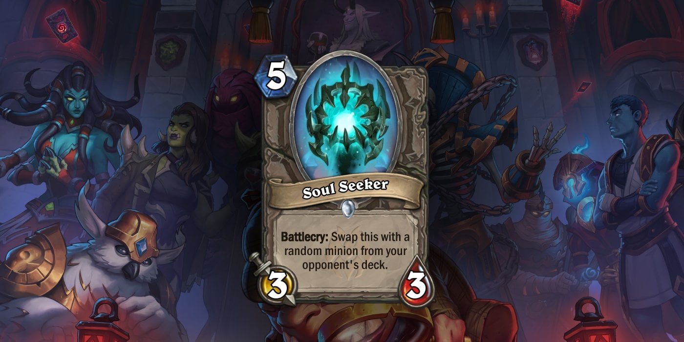 Three New Neutral Cards Revealed For Hearthstone S Maw And Disorder   Soul Seeker Reveal 