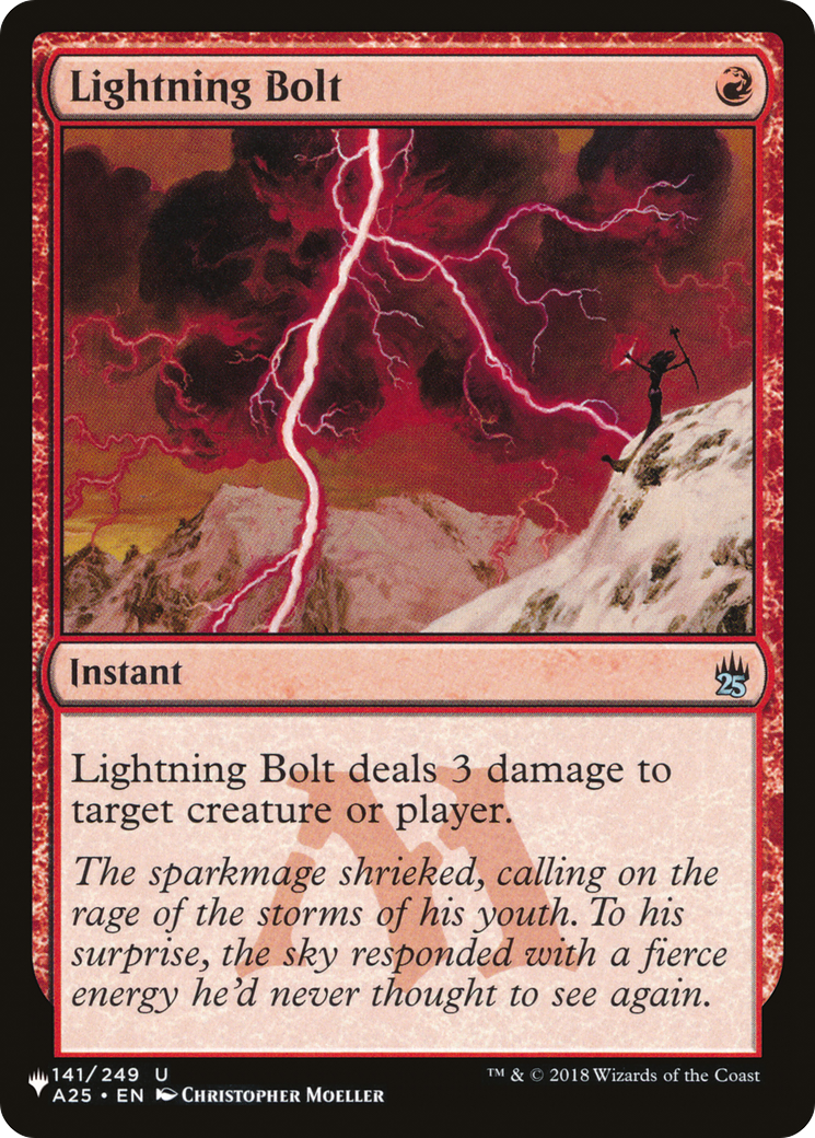 Lightning Bolt Card Image