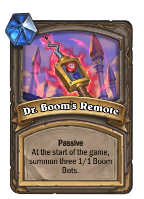 Dr. Boom's Remote Card Image