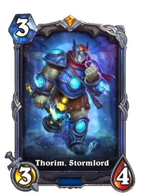 Thorim, Stormlord Signature Card Image