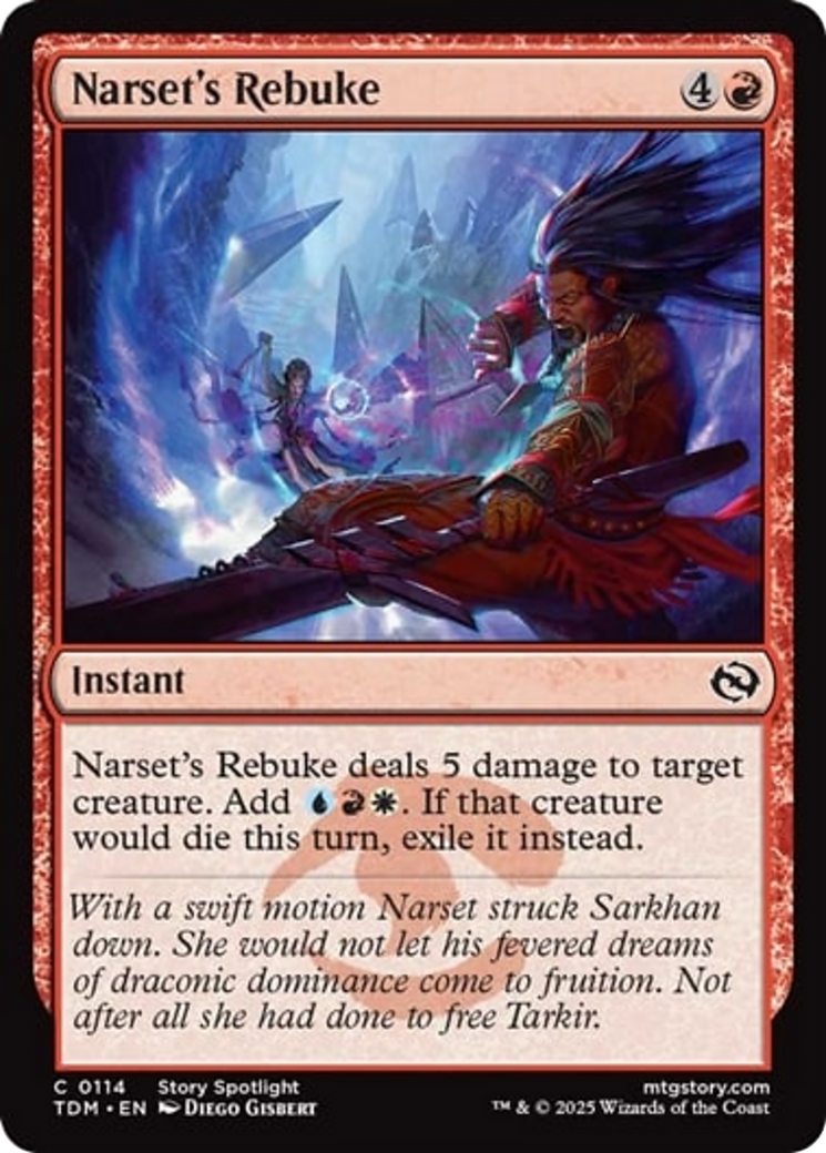 Narset's Rebuke Card Image