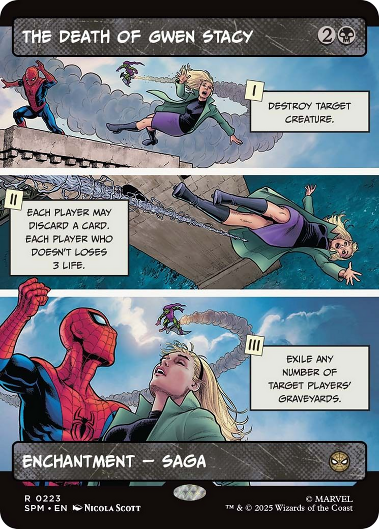 The Death of Gwen Stacy Card Image