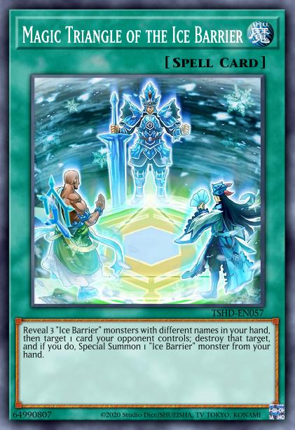 Magic Triangle of the Ice Barrier Card Image