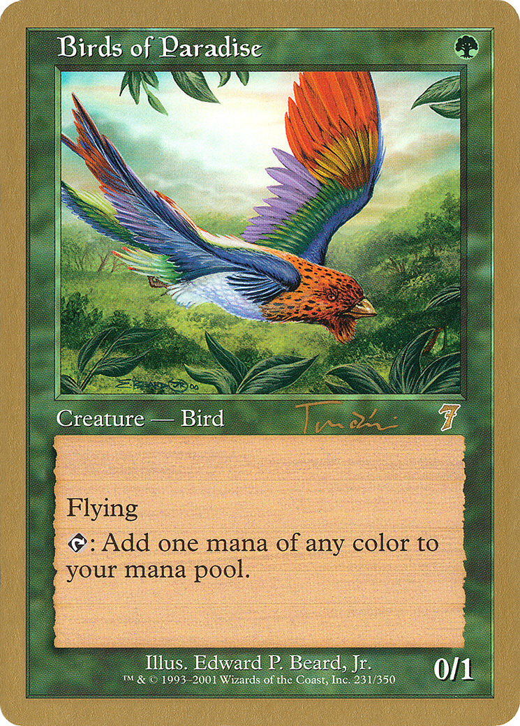 Birds of Paradise Card Image