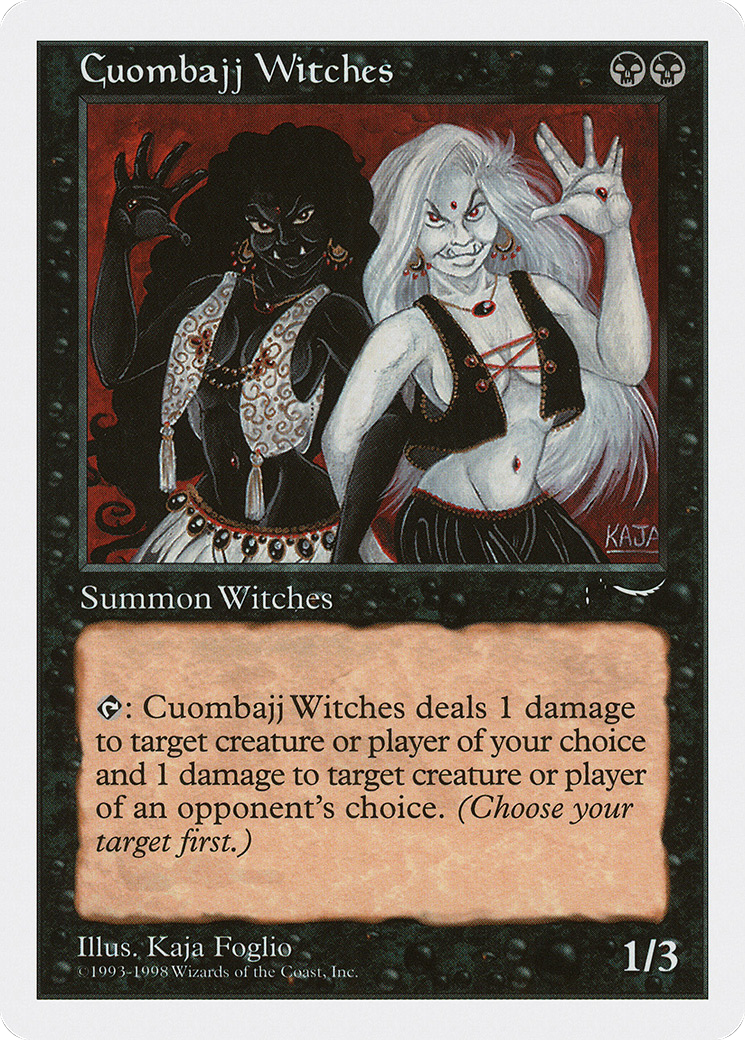 Cuombajj Witches Card Image